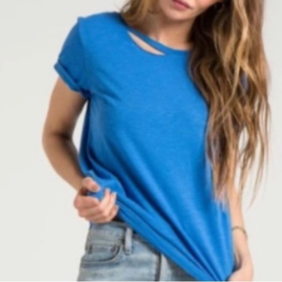 N:Philanthropy Harlow Tee in Deep Blue - Picture 2 of 6